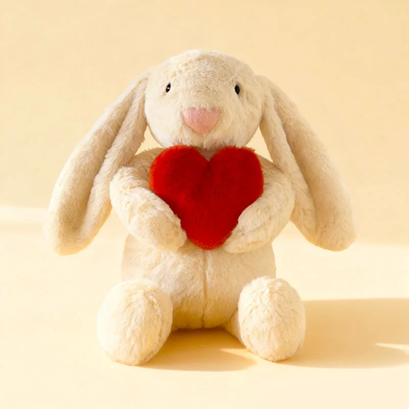 Jellycat Bashful Bunny Red Heart Plush Toy Super Soft Cuddly Stuffed Animal for Valentine's Day Anniversary Birthday Lovely Gift
Jellycat Bashful Bunny Red Heart Plush Toy Super Soft Cuddly Stuffed Animal for Valentine's Day Anniversary Birthday Lovely Gift