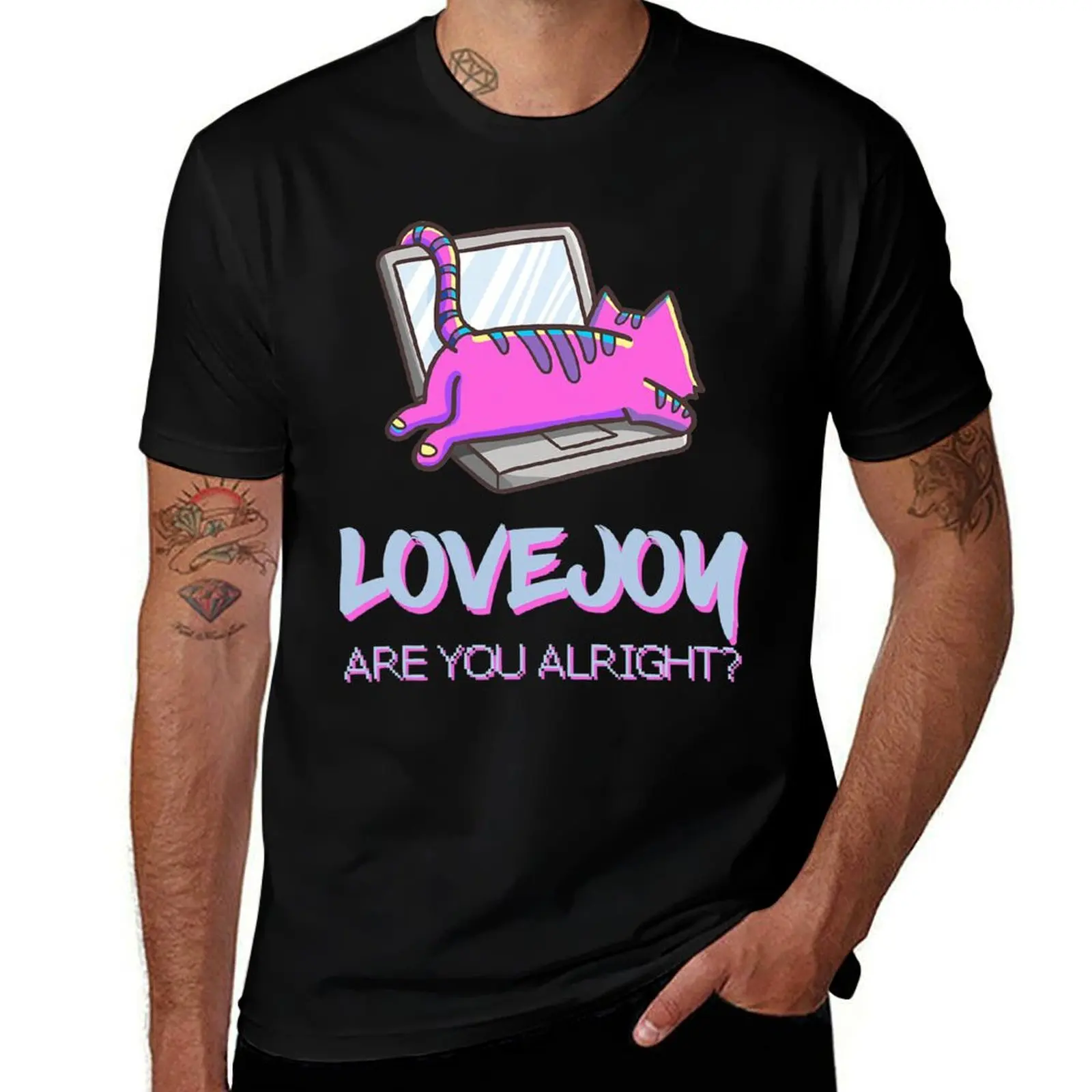 Lovejoy Merch Wilbur Soot Bored Cat T-Shirt Active Sports Short Sleeve Cotton Shirt
Lovejoy Merch Wilbur Soot Bored Cat T-Shirt Active Sports Short Sleeve Cotton Shirt
