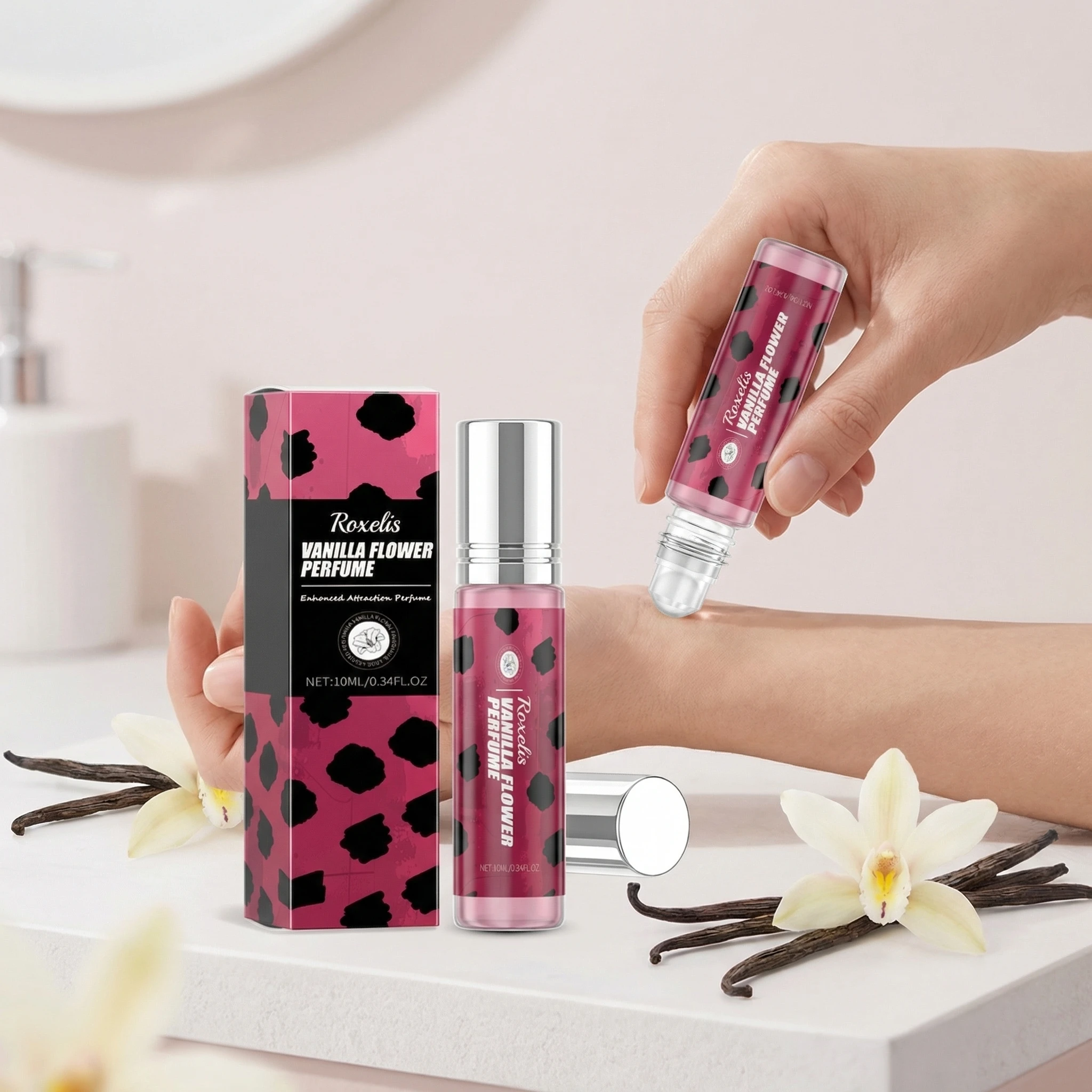10ML Unisex Vanilla Floral Perfume Eau De Toilette Long Lasting Fresh Natural Fragrance Chram Enhancement Daily Sweet Perfume
10ML Unisex Vanilla Floral Perfume Eau De Toilette Long Lasting Fresh Natural Fragrance Chram Enhancement Daily Sweet Perfume