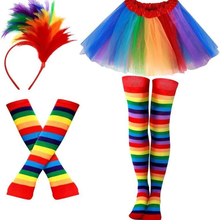 Adult Rainbow Circus Clown Costume for Women Funny Girls Birthday Carnival Party Outfit Sweet Clothes halloween party clothes
Adult Rainbow Circus Clown Costume for Women Funny Girls Birthday Carnival Party Outfit Sweet Clothes halloween party clothes