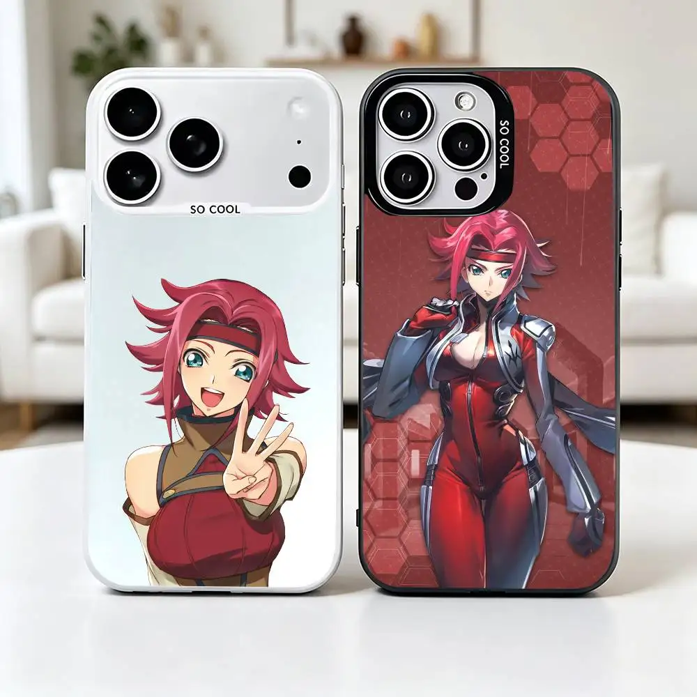 C-Code Geass Kallen Stadtfeld Phone Case For iPhone 17,16,15,14,13,12,11 Plus,Pro Max,XS,Grey Silver Plated Inside Cover
C-Code Geass Kallen Stadtfeld Phone Case For iPhone 17,16,15,14,13,12,11 Plus,Pro Max,XS,Grey Silver Plated Inside Cover