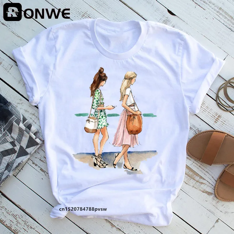 Print Female T Shirt Graphic Fashion Sweet Girl Women T-Shir Tops Oversized Tshirt Harajuku
Print Female T Shirt Graphic Fashion Sweet Girl Women T-Shir Tops Oversized Tshirt Harajuku