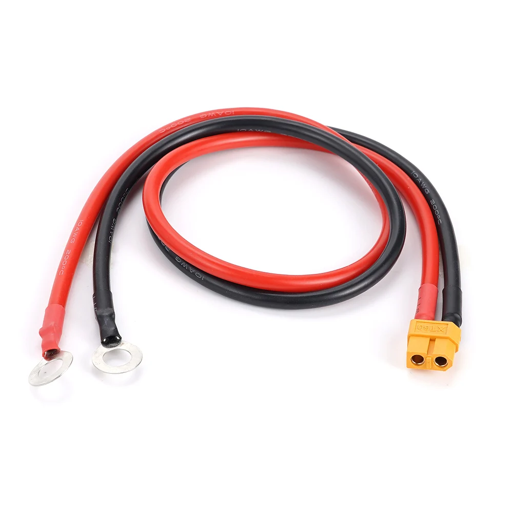 XT60 «мама» на уплотнительное кольцо M8 10Awg 50 см, силиконовый луженый медный провод для автомобильной промышленности, бытовой аккумулятор, солнечная панель C 
XT60 «мама» на уплотнительное кольцо M8 10Awg 50 см, силиконовый луженый медный провод для автомобильной промышленности, бытовой аккумулятор, солнечная панель C