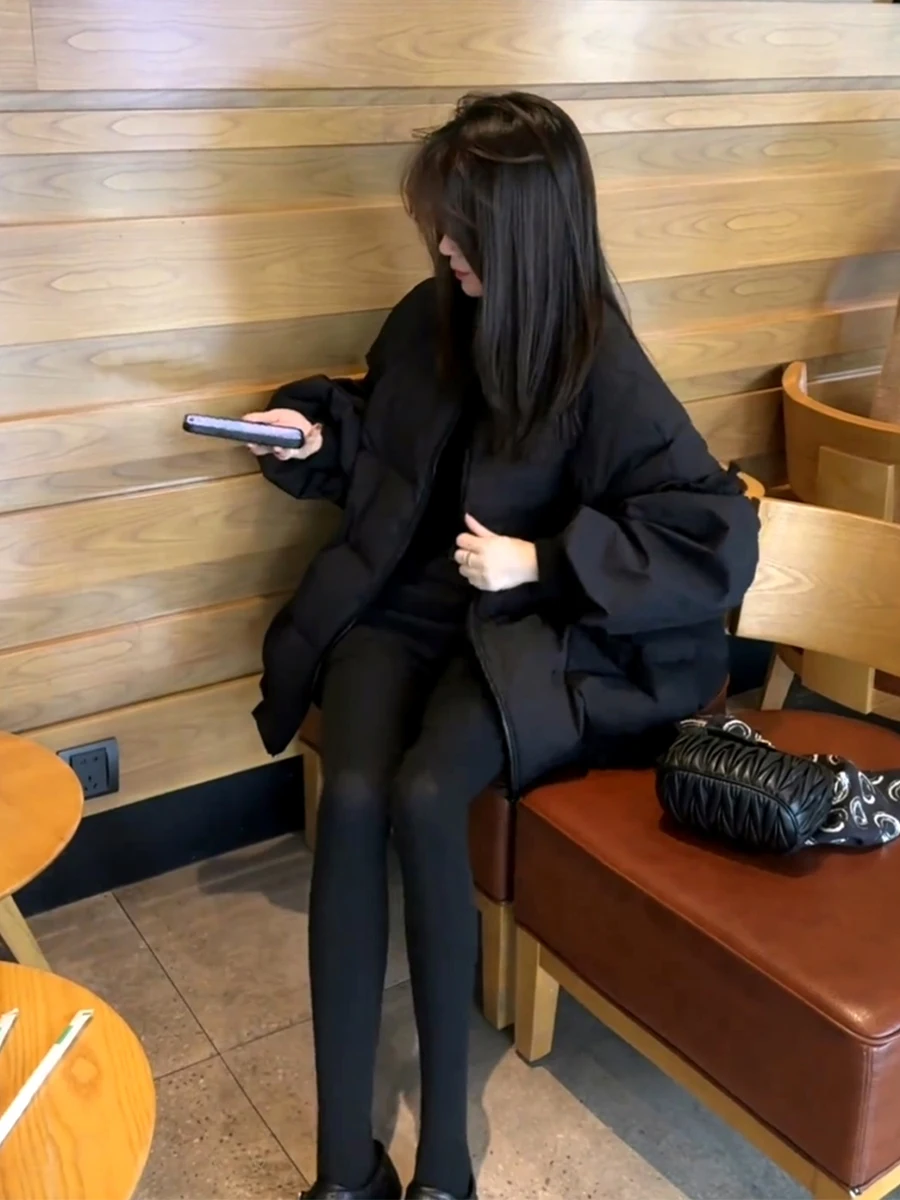 Ele Bla Bread Coat Women's Winter New Sle Warm Cotton Jaet Mid-Length Loose Cotton Outerwear Commute Sle Zipper C...
Ele Bla Bread Coat Women's Winter New Sle Warm Cotton Jaet Mid-Length Loose Cotton Outerwear Commute Sle Zipper C...