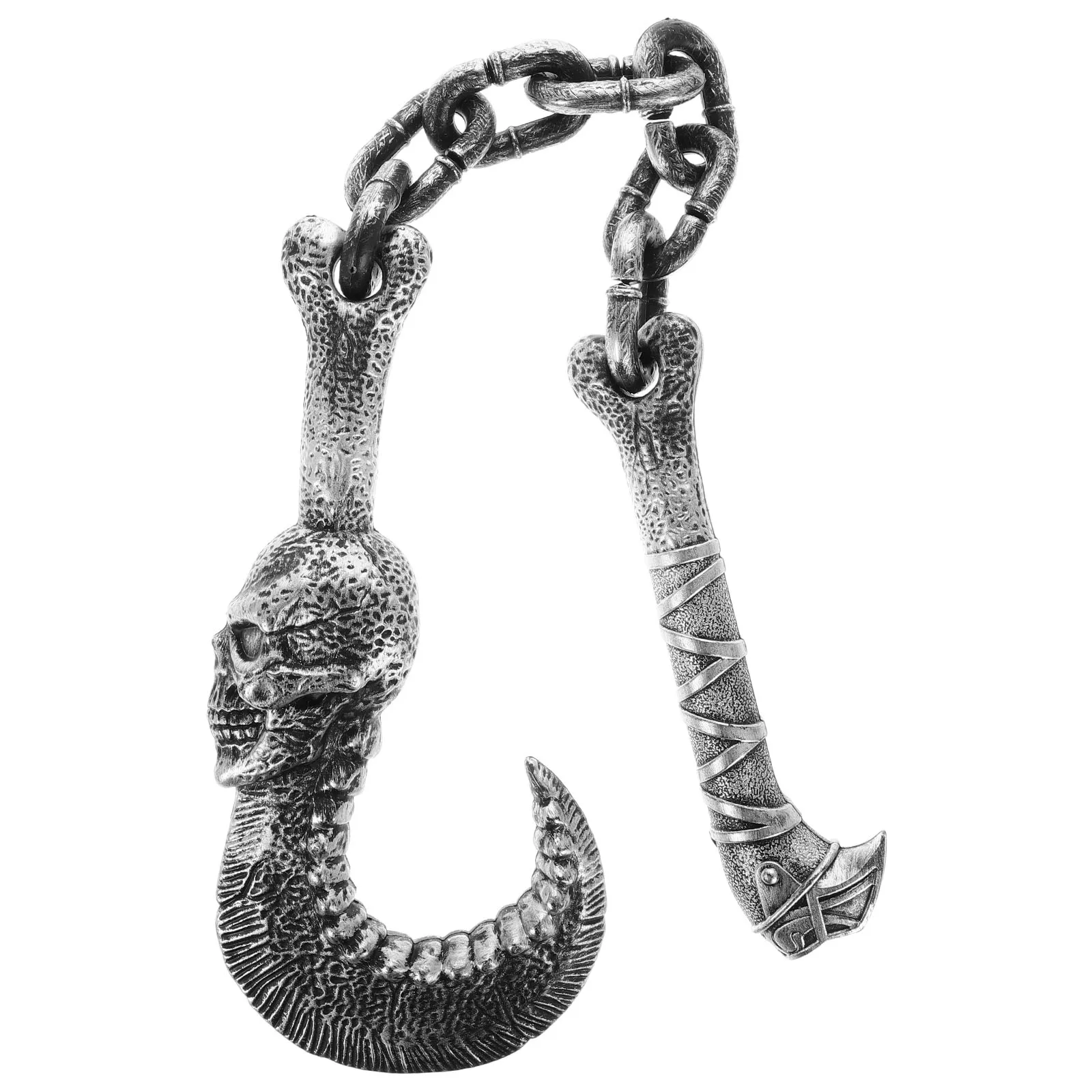 Skull Hook Props Cosplay Dress up Bone Costume Plastic Chain Decor Decorative
Skull Hook Props Cosplay Dress up Bone Costume Plastic Chain Decor Decorative