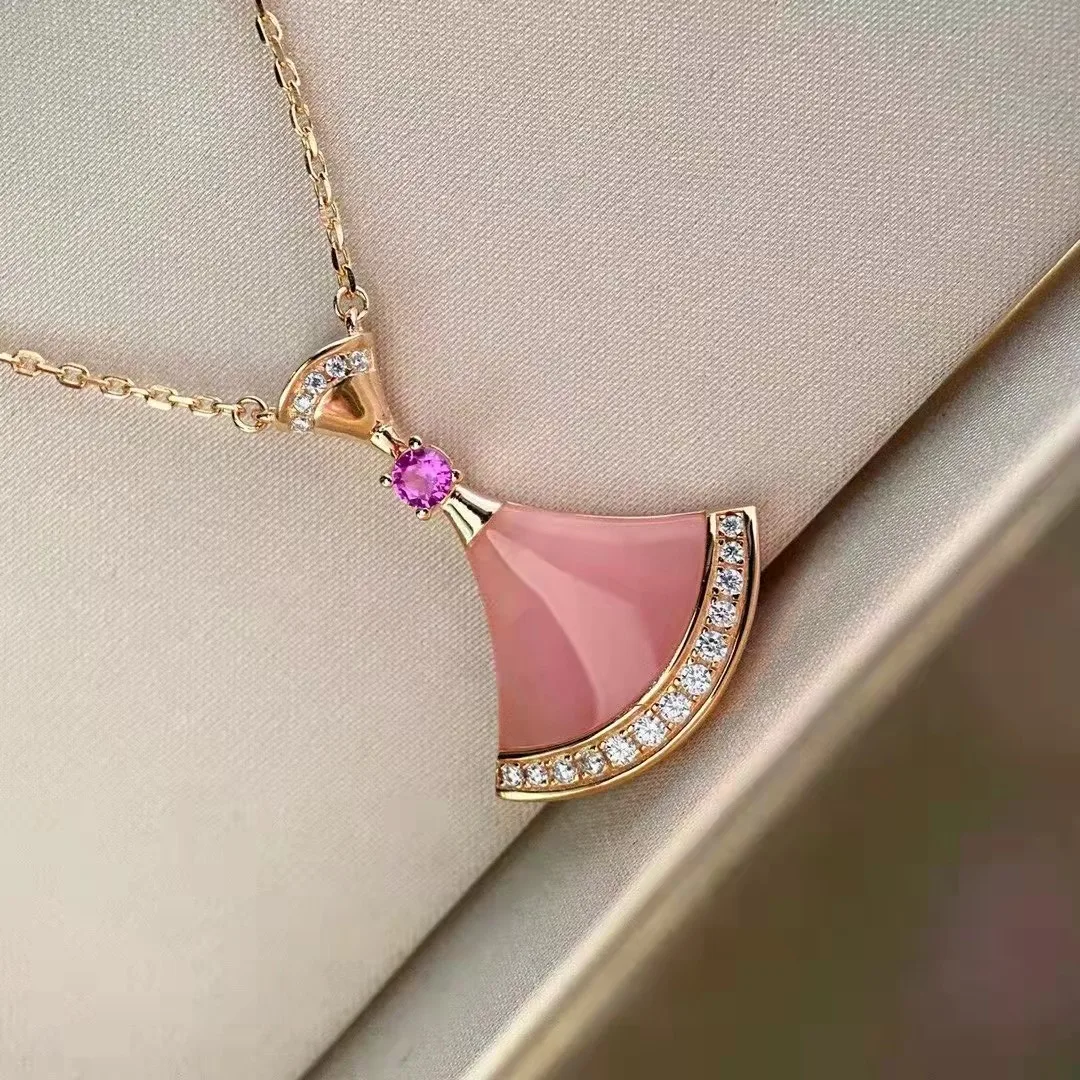 2025 Premium S925 Silver Pink Dress Charm Necklace - Elegant & Everyday Playfulness
2025 Premium S925 Silver Pink Dress Charm Necklace - Elegant & Everyday Playfulness