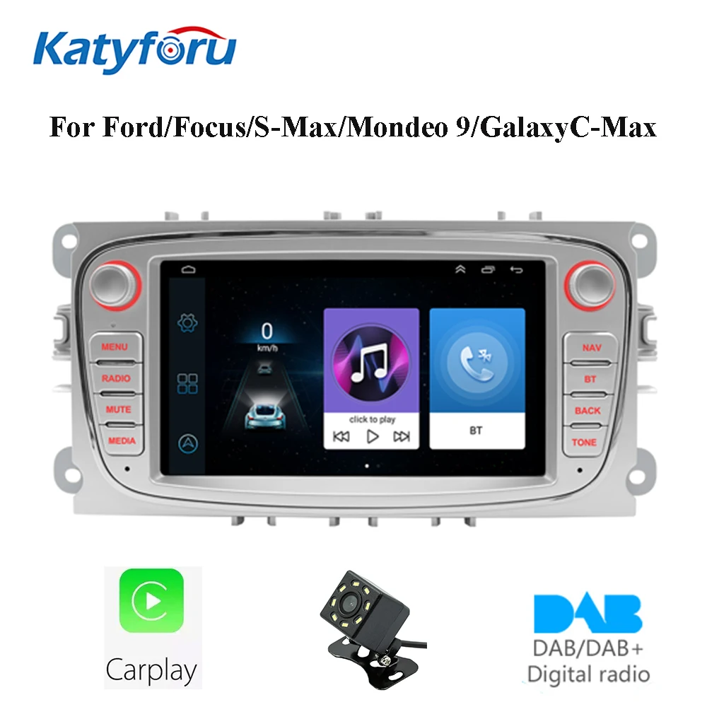 Autoradio 2 Din Car Radio Android 12 Multimedia Player Stereo GPS With Carplay For Ford Focus Ford Fusion Mondeo C-Max Fiesta
Autoradio 2 Din Car Radio Android 12 Multimedia Player Stereo GPS With Carplay For Ford Focus Ford Fusion Mondeo C-Max Fiesta