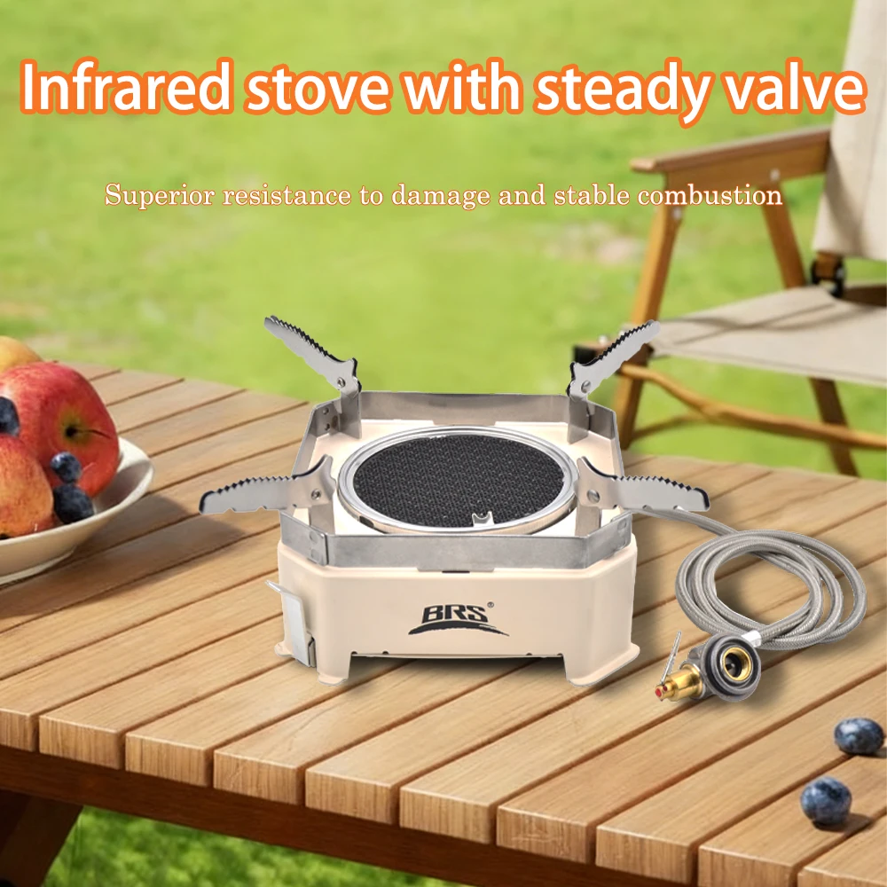 Portable Split Type Gas Burner Camping Waterproof Stove 2200W High-power Infrared Card Stove Outdoor Picnic Hiking Burner
Portable Split Type Gas Burner Camping Waterproof Stove 2200W High-power Infrared Card Stove Outdoor Picnic Hiking Burner