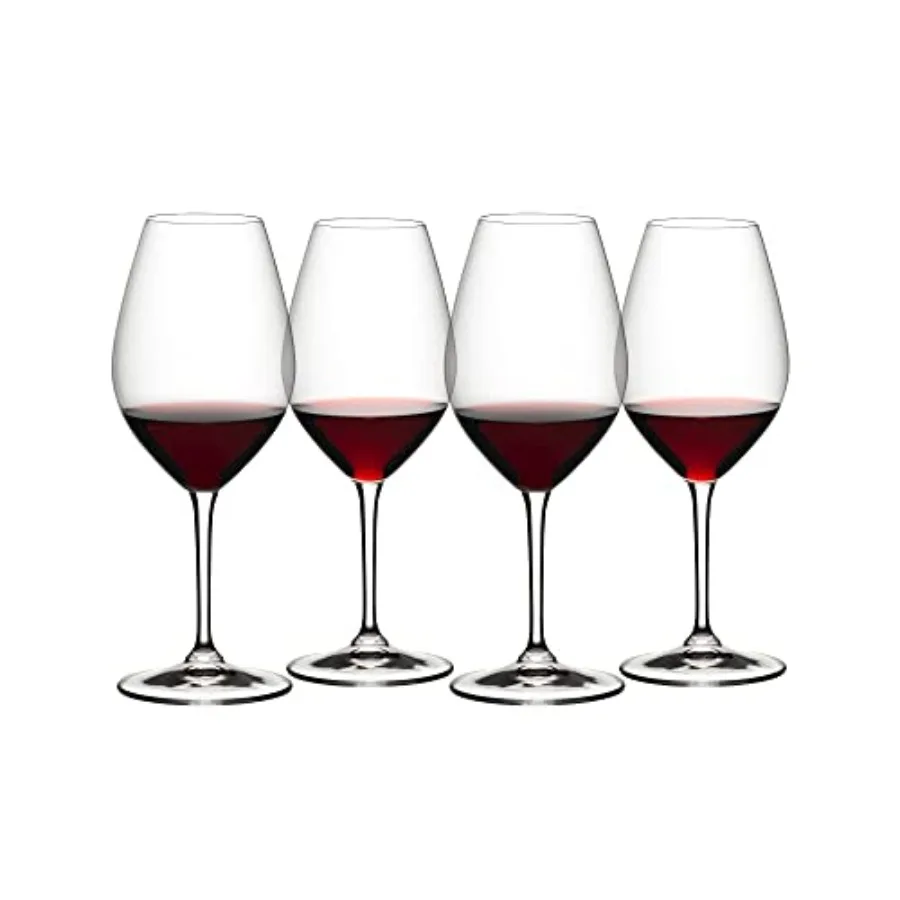 Wine Friendly Red Wine Glasses Set of 4-23 Fl. Oz. Elegant Stemmed Crystal Glass Made in Germany Dishwasher Safe Ideal for Wine
Wine Friendly Red Wine Glasses Set of 4-23 Fl. Oz. Elegant Stemmed Crystal Glass Made in Germany Dishwasher Safe Ideal for Wine