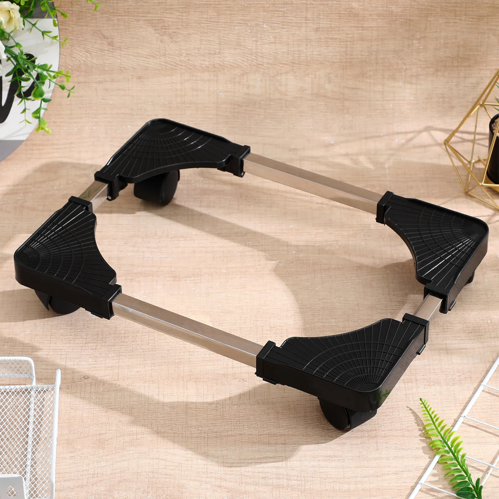 Extendable Plant Stand with Casters 9.45-15 Inch Multiscenario Flower Pot Mover Heavy Duty Mobile Saucer for Potted Plants
Extendable Plant Stand with Casters 9.45-15 Inch Multiscenario Flower Pot Mover Heavy Duty Mobile Saucer for Potted Plants