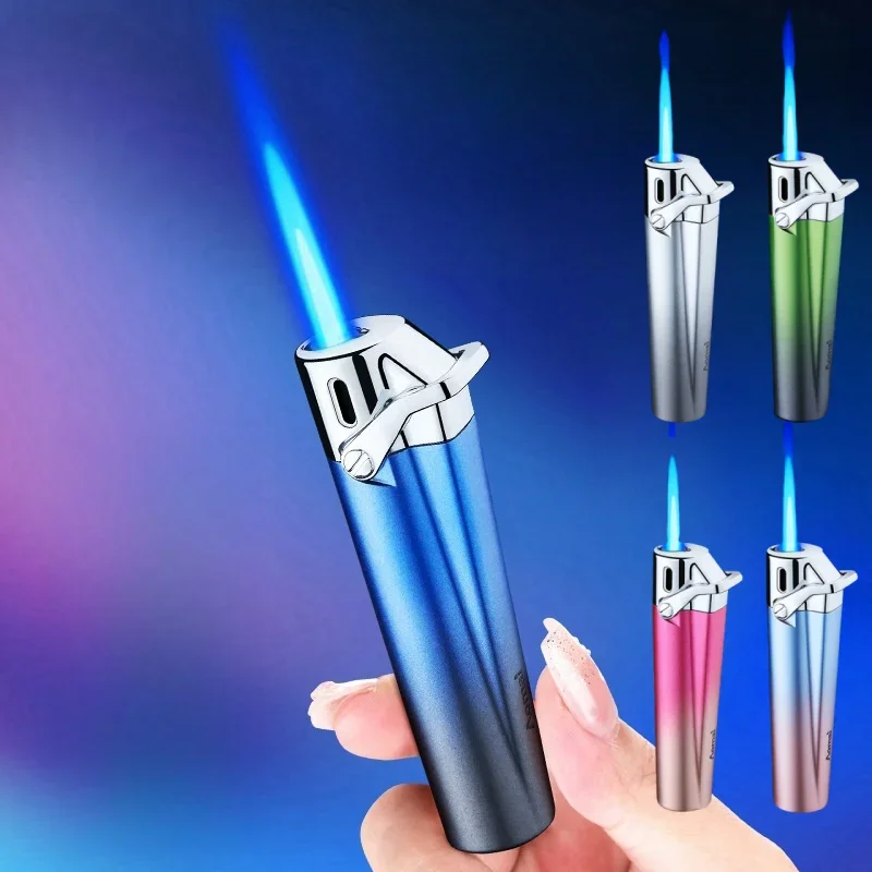 Aomai New Personalized Lighter Gradient Style Mini Portable Lighter Inflatable Gas Metal Blue Flame Igniter Men's Gift Wholesale
Aomai New Personalized Lighter Gradient Style Mini Portable Lighter Inflatable Gas Metal Blue Flame Igniter Men's Gift Wholesale