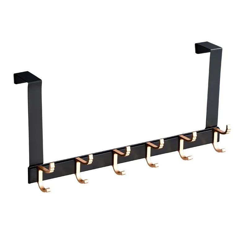New Black Gold Aluminum Simple Storage Home Kitchen Bathroom Bedroom Installation-Free Door Hook
New Black Gold Aluminum Simple Storage Home Kitchen Bathroom Bedroom Installation-Free Door Hook