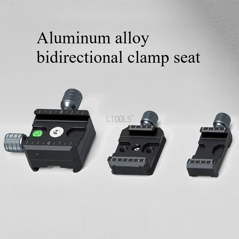 Универсальный двухслойный кронштейн из алюминиевого сплава, противоскользящая V-образная канавка, подходит для камеры, основание штатива, панорамные аксессуары
Универсальный двухслойный кронштейн из алюминиевого сплава, противоскользящая V-образная канавка, подходит для камеры, основание штатива, панорамные аксессуары