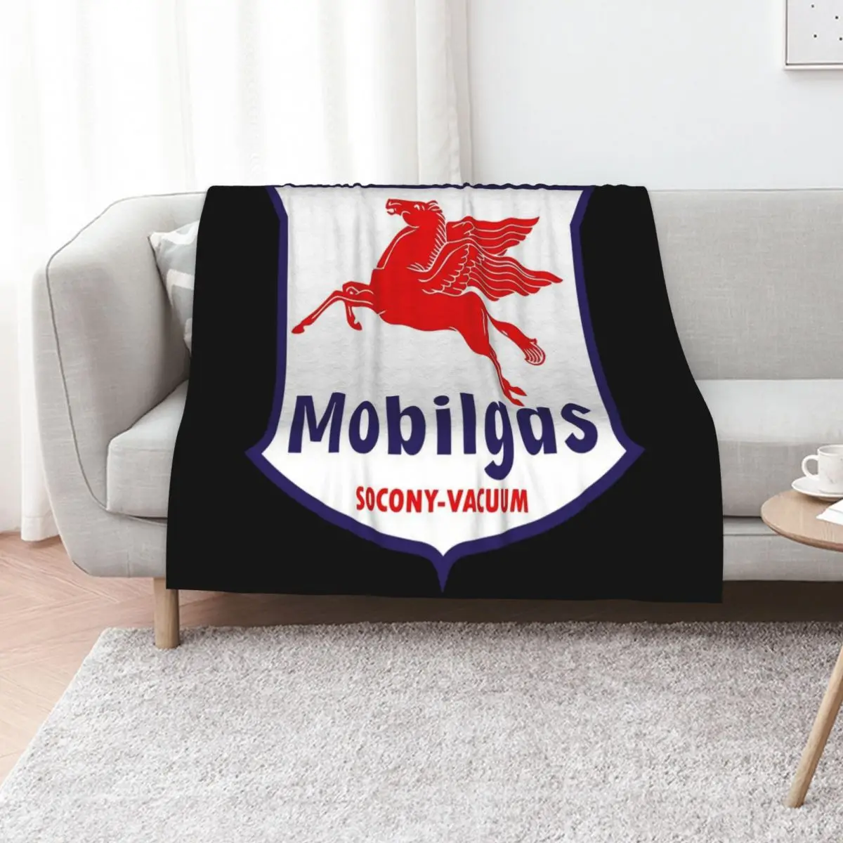 Mobilgas pegasus Throw Blanket Multi Purpose Soft Warm Blanket for Home Travel
Mobilgas pegasus Throw Blanket Multi Purpose Soft Warm Blanket for Home Travel