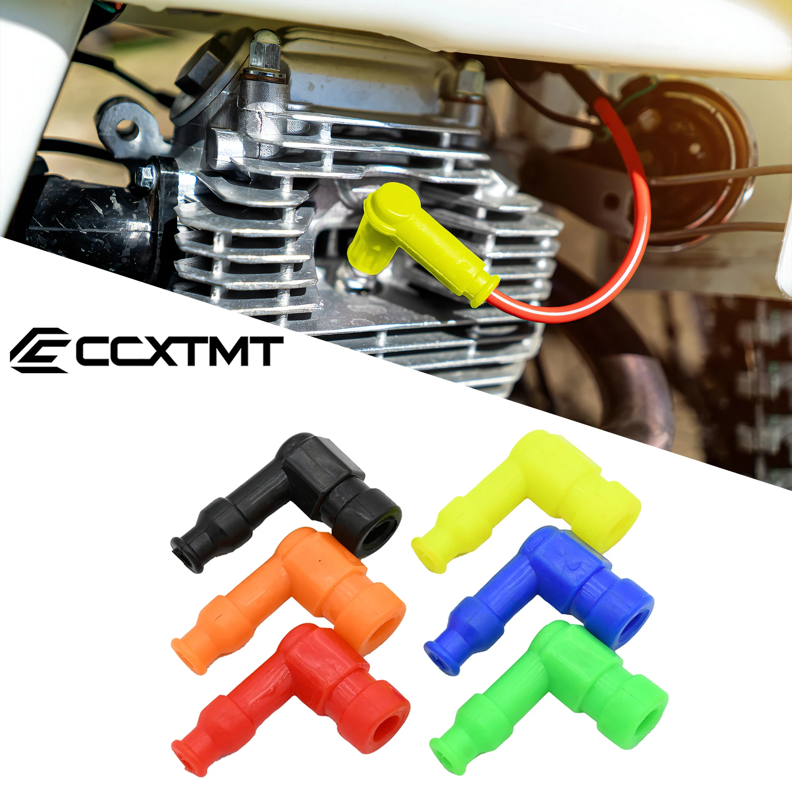 Motorcycle ATV Modified Rubber Spark Plug High Pressure Cap For Honda Yamaha KTM Kawasaki Suzuki Dirt Bike Universal Motocross
Motorcycle ATV Modified Rubber Spark Plug High Pressure Cap For Honda Yamaha KTM Kawasaki Suzuki Dirt Bike Universal Motocross