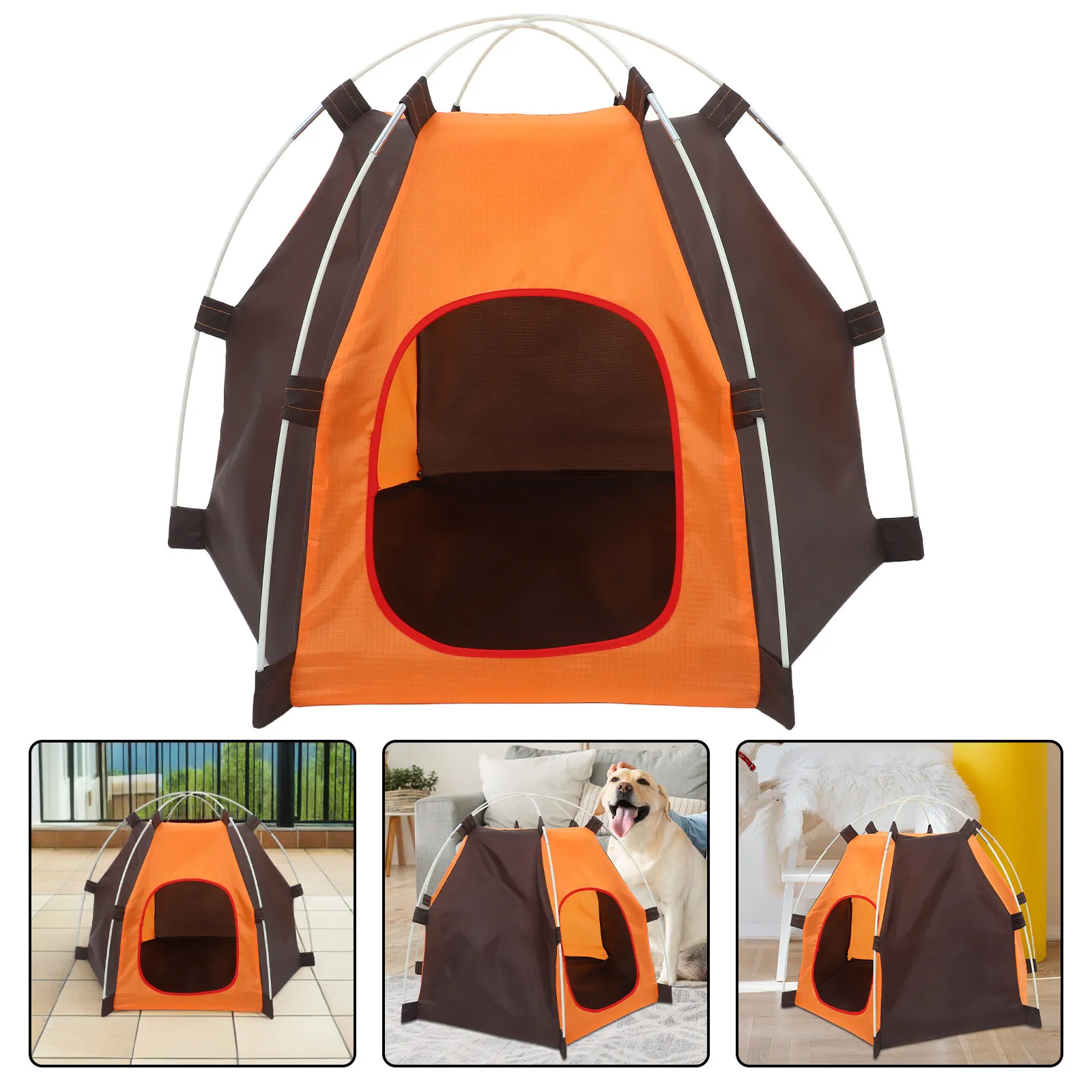 Portable Foldable Pet Tent Waterproof Oxford Cloth Dog House Puppy Nest Kennel Indoor Outdoor Small Medium Dog Cat Camping Tent
Portable Foldable Pet Tent Waterproof Oxford Cloth Dog House Puppy Nest Kennel Indoor Outdoor Small Medium Dog Cat Camping Tent