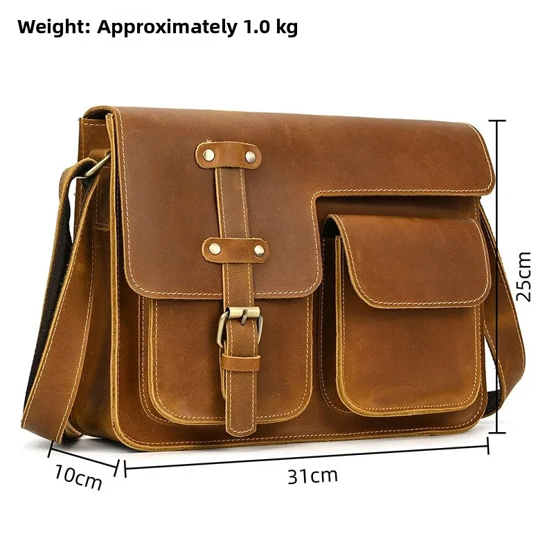 Мужская сумка-кроссбоди из натуральной кожи, винтажная, на одно плечо, с откидной крышкой, из воловьей кожи высшего слоя, для iPad, из замшевого материала
Мужская сумка-кроссбоди из натуральной кожи, винтажная, на одно плечо, с откидной крышкой, из воловьей кожи высшего слоя, для iPad, из замшевого материала