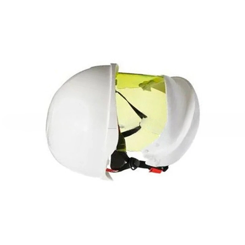 Electrical work, integrated anti-arc mask, impact protection helmet
Electrical work, integrated anti-arc mask, impact protection helmet