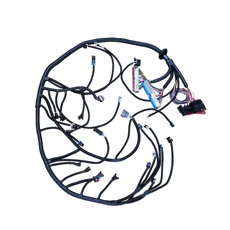 LS1 4L60E Автономный жгут проводов двигателя DBC с 8 адаптерами EV1 на EV6 для Che vrolet Hummer G MC 1997-2006 4.8 5.3 6.0L
LS1 4L60E Автономный жгут проводов двигателя DBC с 8 адаптерами EV1 на EV6 для Che vrolet Hummer G MC 1997-2006 4.8 5.3 6.0L