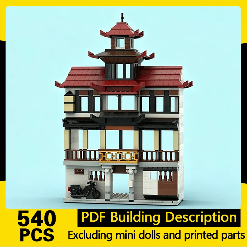 City Street View Model MOC Building Bricks Traditional Building Modular Technology Gifts Holiday Assemble Children Toys Suit
City Street View Model MOC Building Bricks Traditional Building Modular Technology Gifts Holiday Assemble Children Toys Suit