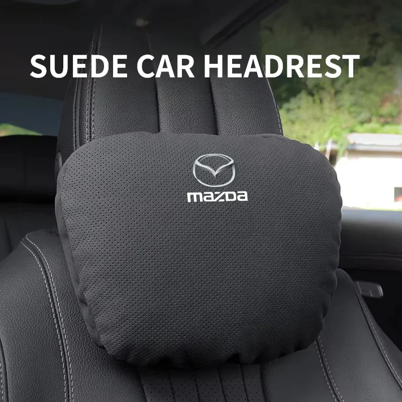 Suede Car Interior Headrest Neck Supportor Pillow for Mazda 3 Axela Atenza Mazda6 MS CX5 CX3 CX7 CX9 MX3 MX5 RX7 RX8 323 626 
Suede Car Interior Headrest Neck Supportor Pillow for Mazda 3 Axela Atenza Mazda6 MS CX5 CX3 CX7 CX9 MX3 MX5 RX7 RX8 323 626