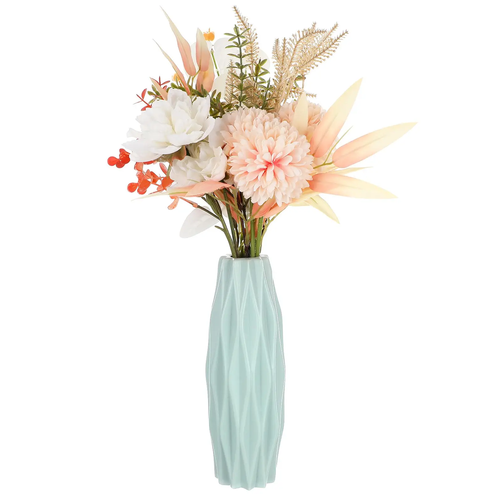Tall White Vase for Tulips Flower Arrangement Desktop Decoration Green Plastic Modern Simple Nordic Style Home Office Use
Tall White Vase for Tulips Flower Arrangement Desktop Decoration Green Plastic Modern Simple Nordic Style Home Office Use