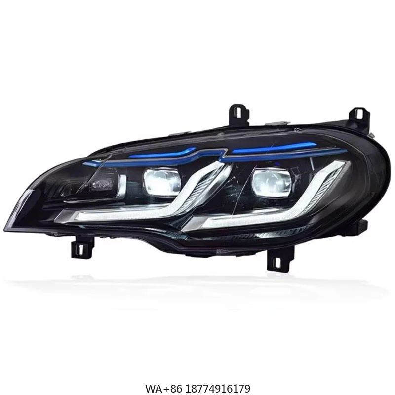 Apply toCar Front HeadLamp for X5 E70 LED Headlight Projector Lens 2006-2012 X5M DRL Signal Animation Automotive Accessories
Apply toCar Front HeadLamp for X5 E70 LED Headlight Projector Lens 2006-2012 X5M DRL Signal Animation Automotive Accessories