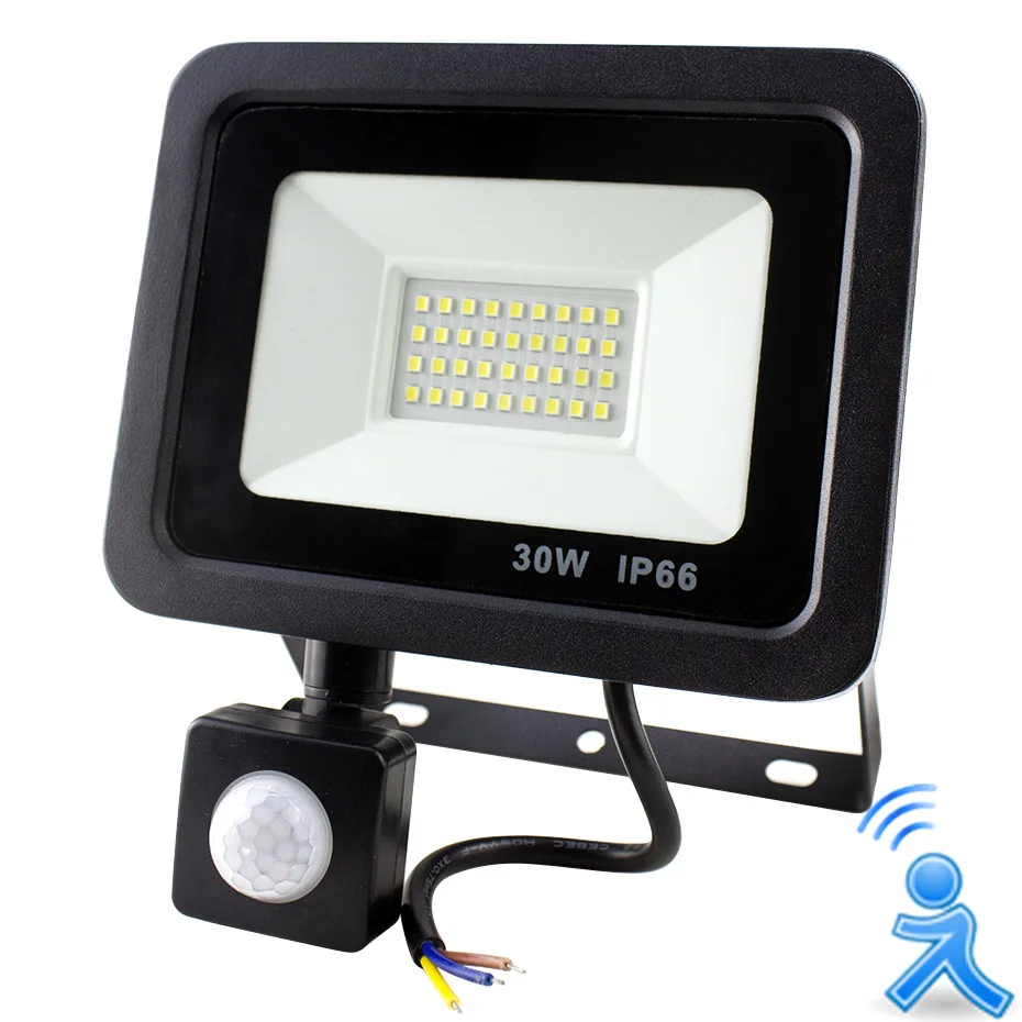 LED Flood Light PIR Motion Sensor 10W 20W 30W 50W 100W 150W 220V IP66 Waterproof Spotlight Street Floodlight Outdoor Wall Lamp
LED Flood Light PIR Motion Sensor 10W 20W 30W 50W 100W 150W 220V IP66 Waterproof Spotlight Street Floodlight Outdoor Wall Lamp