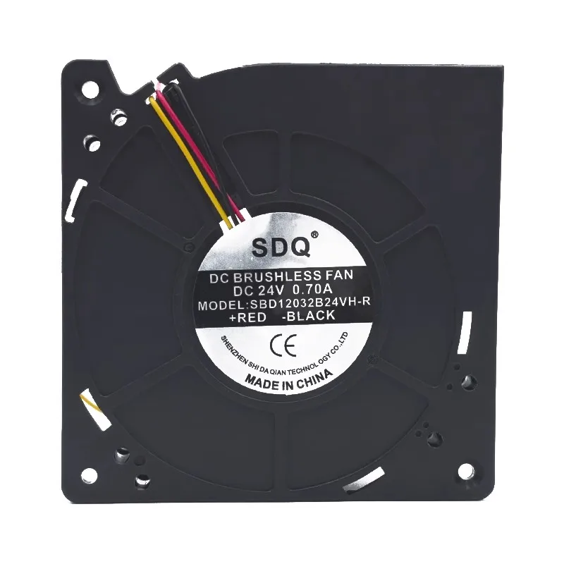 Новый вентилятор-кулер для SDQ SBD12038B24VH-R DC24V 0.70A 12 см охлаждающий вентилятор 120*120*38 мм
Новый вентилятор-кулер для SDQ SBD12038B24VH-R DC24V 0.70A 12 см охлаждающий вентилятор 120*120*38 мм