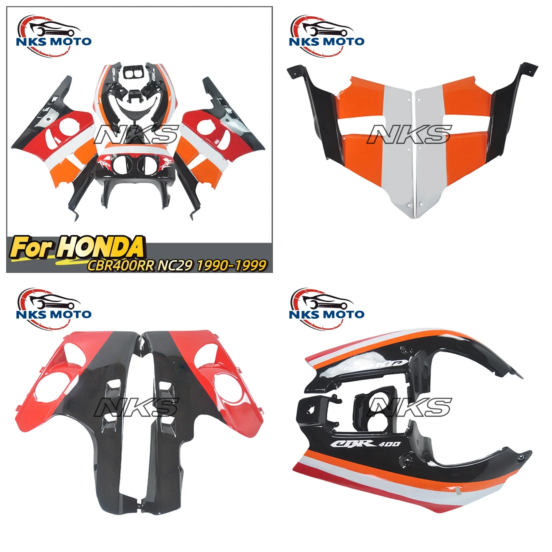 For Honda CBR400RR NC29 1990-1999 CBR400 NC 29 CBR 400 RR 1990 1991 1992 1993 1994-1999 Motorcycle Full Frame Fairing Kit
For Honda CBR400RR NC29 1990-1999 CBR400 NC 29 CBR 400 RR 1990 1991 1992 1993 1994-1999 Motorcycle Full Frame Fairing Kit