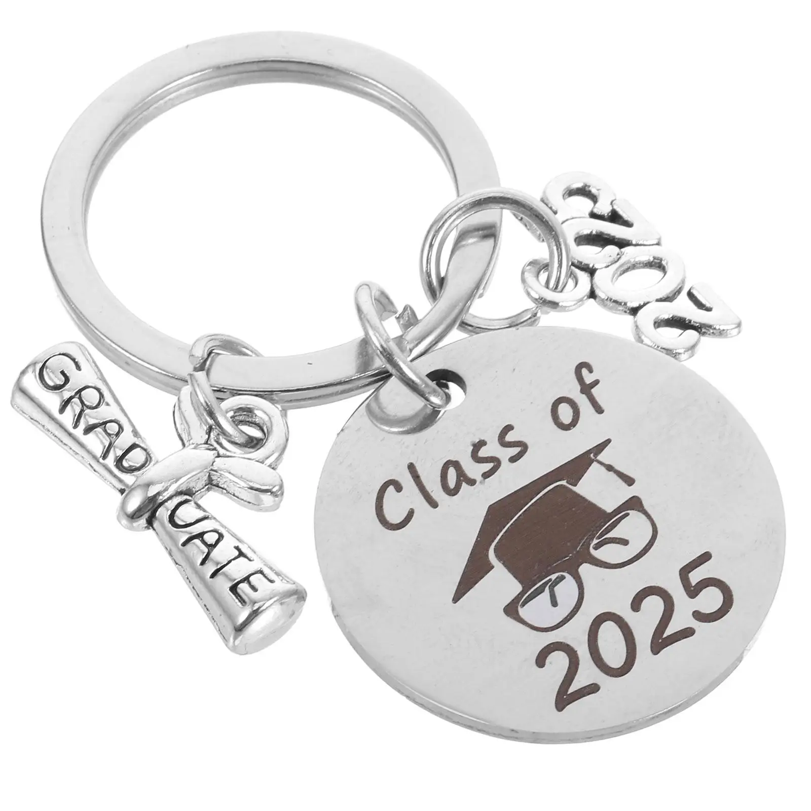 Class of 2025 Stainless Steel Keychain High School Graduate Gifts Graduation Accessories Keepsake Charm Pendant College Year
Class of 2025 Stainless Steel Keychain High School Graduate Gifts Graduation Accessories Keepsake Charm Pendant College Year
