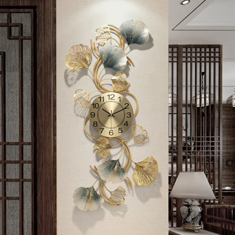 Metal 3D Wall Clock - Modern Ginkgo Biloba Design, Artistic Digital Wall Decor, Living Room Accent, Contemporary Timepiece
Metal 3D Wall Clock - Modern Ginkgo Biloba Design, Artistic Digital Wall Decor, Living Room Accent, Contemporary Timepiece