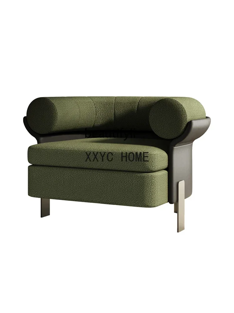 Lichte Luxe Designbank Enkele Minimalistische Teddy Pluche Woonkamer Onderhandeling Vrijetijdsstoel
Lichte Luxe Designbank Enkele Minimalistische Teddy Pluche Woonkamer Onderhandeling Vrijetijdsstoel