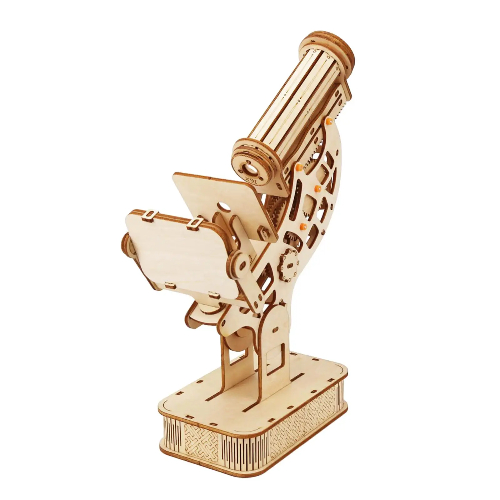 Montessori Wooden Puzzle Kit Microscope Building Assembly Interactive Educational Toy for Children
Montessori Wooden Puzzle Kit Microscope Building Assembly Interactive Educational Toy for Children