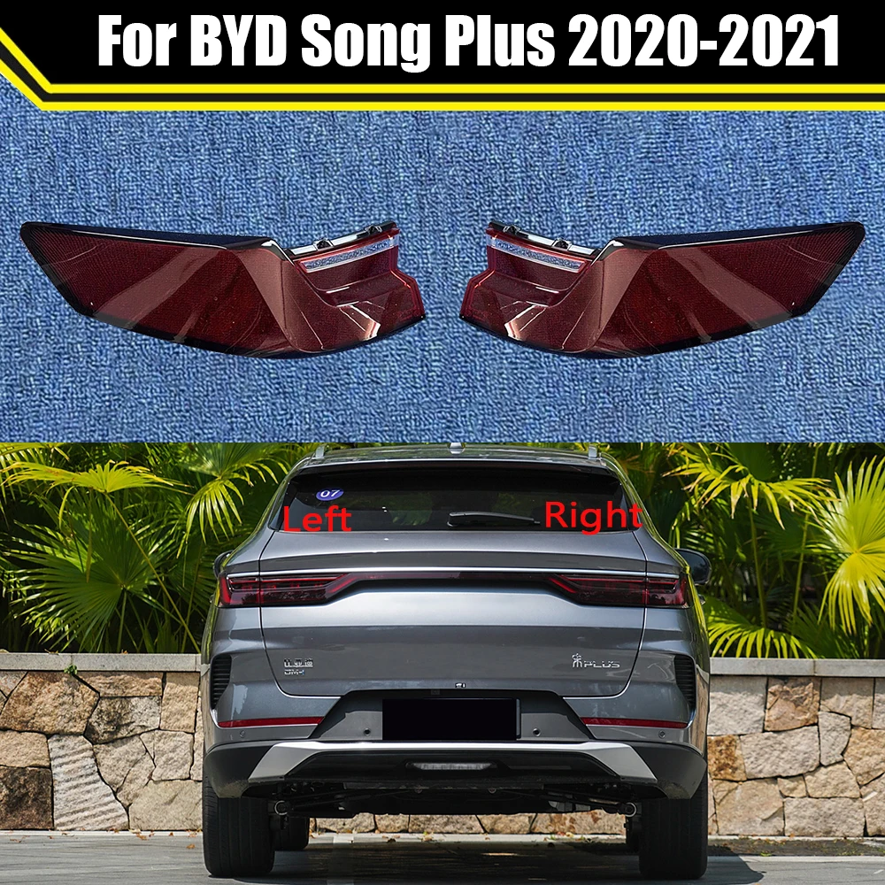 For BYD Song Plus 2020 2021 Car Rear Taillight Shell Brake Lights Shell Replace Auto Rear Shell Cover Mask Lampshade Lampcover
For BYD Song Plus 2020 2021 Car Rear Taillight Shell Brake Lights Shell Replace Auto Rear Shell Cover Mask Lampshade Lampcover