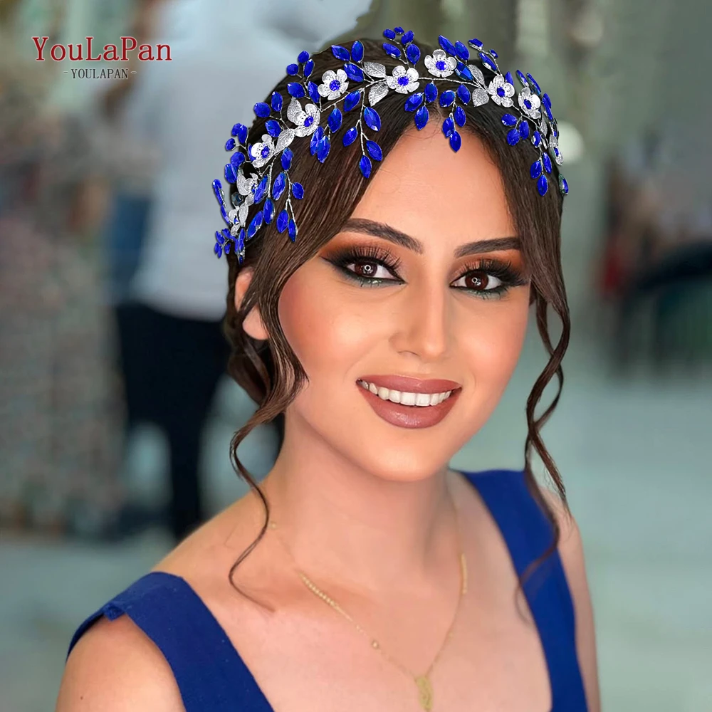 YouLaPan Wedding Bridal Headband Multi Colored Rhinestones Alloy Leaf Hairwear Banquet Party Hair Band Handmade Headpiece HP880
YouLaPan Wedding Bridal Headband Multi Colored Rhinestones Alloy Leaf Hairwear Banquet Party Hair Band Handmade Headpiece HP880