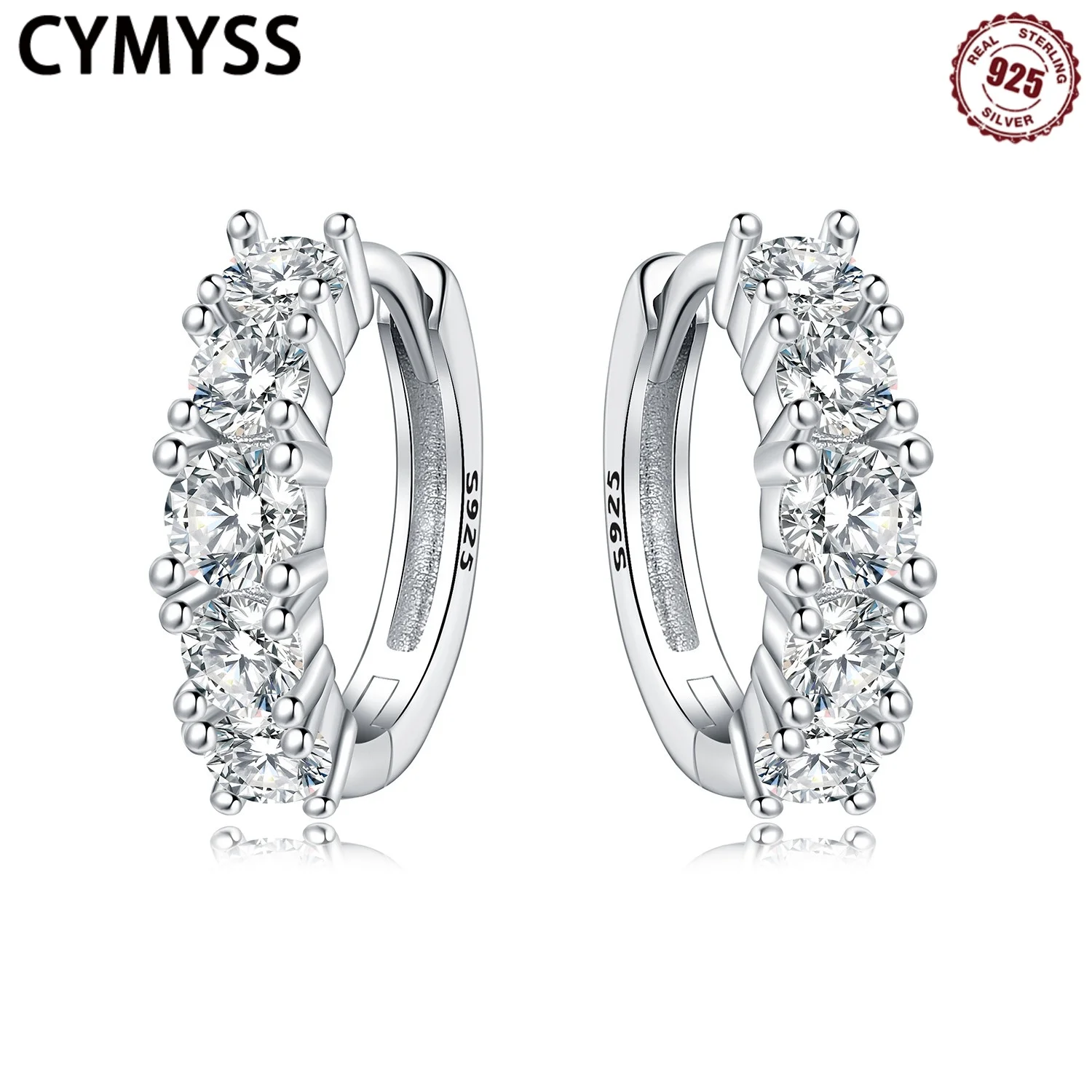 CYMYSS 2025 New S925 Sterling Silver Design Zircon Woman Earrings Boutique Wedding Birthday Party Gift Jewelry Women's Earrings
CYMYSS 2025 New S925 Sterling Silver Design Zircon Woman Earrings Boutique Wedding Birthday Party Gift Jewelry Women's Earrings