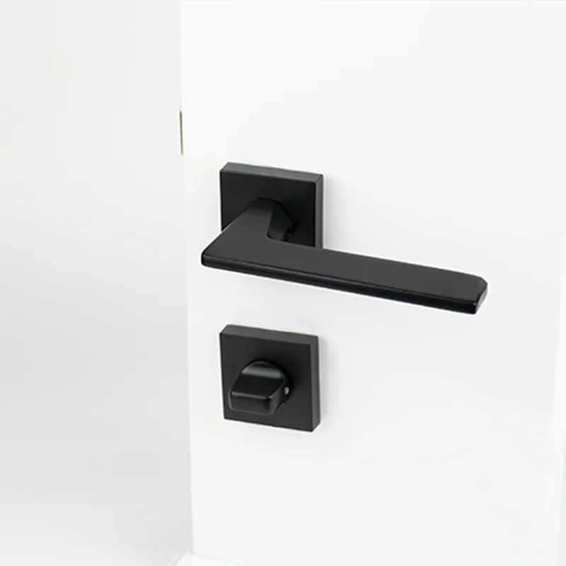 VERQNI MANIGLIE & ACCESSORI NPF377 minimalism zinc alloy Door Mute Handle Lock Set Matte Black Anti-corrosion wood Room
VERQNI MANIGLIE & ACCESSORI NPF377 minimalism zinc alloy Door Mute Handle Lock Set Matte Black Anti-corrosion wood Room