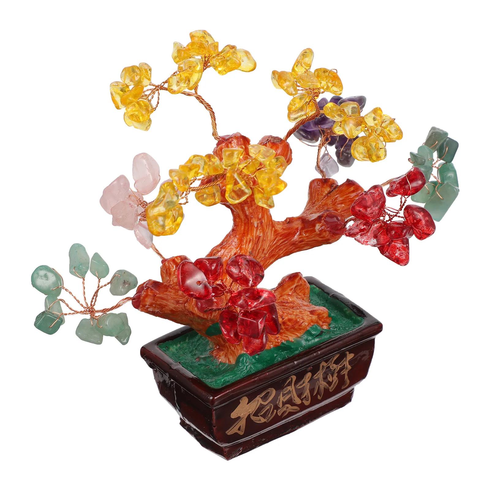 1Pcs Crystal Money Tree Desktop Feng Shui Ornament Fortune Tree Decor Wealth Prosperity Tabletop Adornment Desktop Ornament 
1Pcs Crystal Money Tree Desktop Feng Shui Ornament Fortune Tree Decor Wealth Prosperity Tabletop Adornment Desktop Ornament
