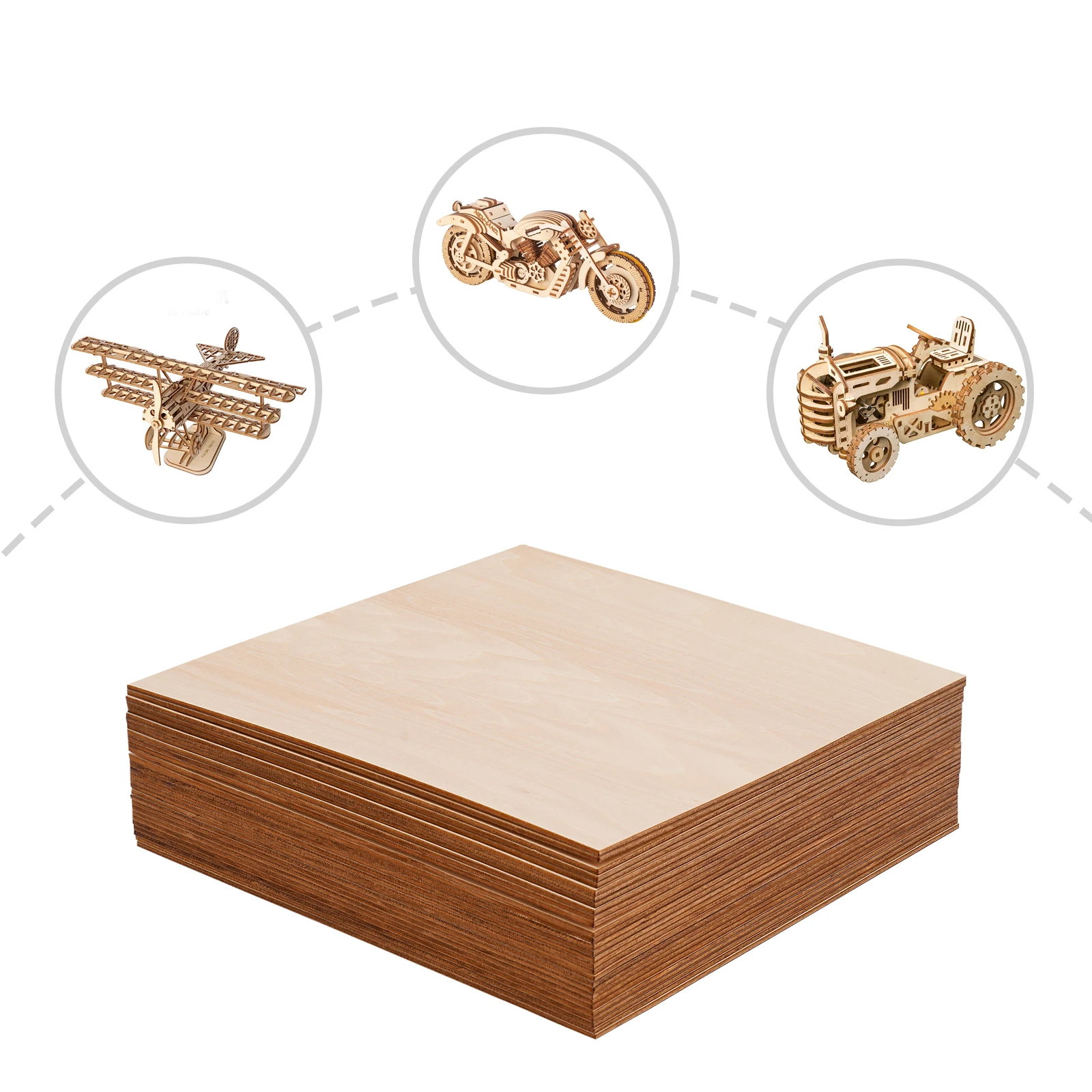 30pcs 30x30cm Basswood Sheets 3mm Thick DIY Rectangle Blank Smooth Edges Log Color For Laser Cutting&Engraving
30pcs 30x30cm Basswood Sheets 3mm Thick DIY Rectangle Blank Smooth Edges Log Color For Laser Cutting&Engraving