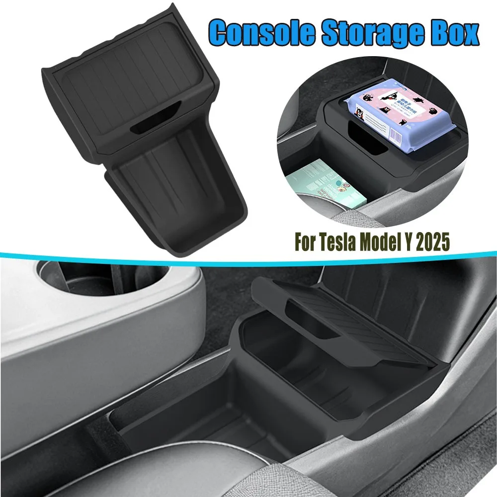 Under Console Storage Box for Tesla Model Y 2025 Accessories Center Console Organizer Tray ABS Armrest Container Car Rear Shelf
Under Console Storage Box for Tesla Model Y 2025 Accessories Center Console Organizer Tray ABS Armrest Container Car Rear Shelf