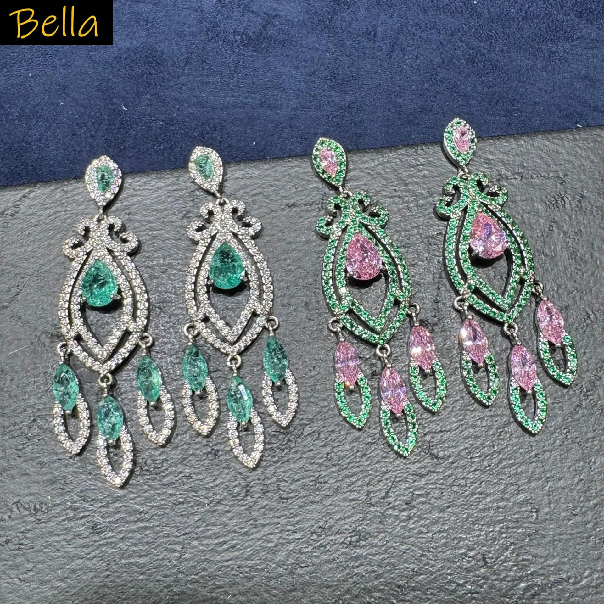 fashion cubic zirconia earrings for women shiny jewelry green cyan teardrop dangling earrings party jewelry
fashion cubic zirconia earrings for women shiny jewelry green cyan teardrop dangling earrings party jewelry
