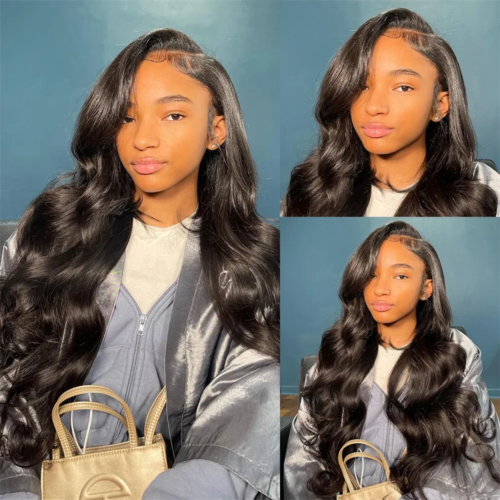 26 Inch Natural Black Wave13x4 HD Soft Long Lace Front Wig For Women Synthetic Preplucked Glueless Baby Hair Daily
26 Inch Natural Black Wave13x4 HD Soft Long Lace Front Wig For Women Synthetic Preplucked Glueless Baby Hair Daily