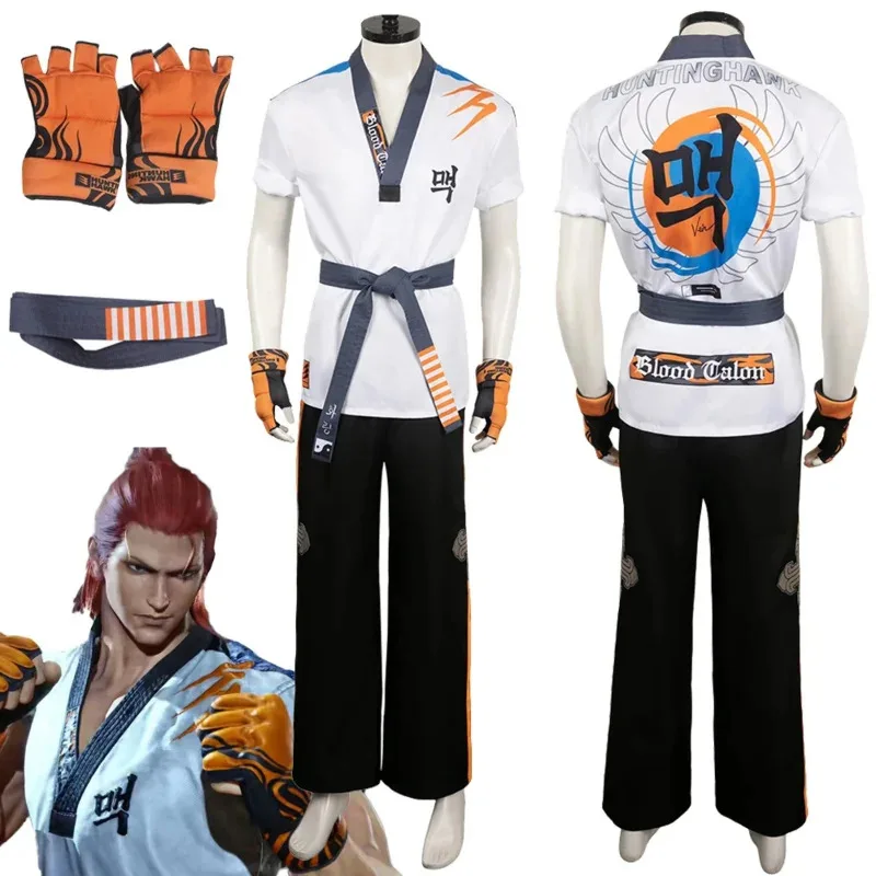 Hwoarang cosplay fantasy anime game tekken8 costume disguise adult men CTX Fantasia outfits male Halloween clothes
Hwoarang cosplay fantasy anime game tekken8 costume disguise adult men CTX Fantasia outfits male Halloween clothes