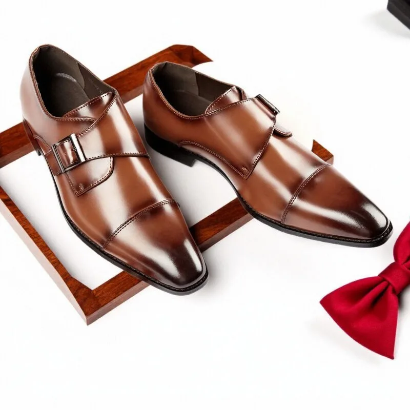 Busin Formal Leather oes Men's Gentleman Single oes Office Career Wedding Youth Leather oes Breathable Low Heel
Busin Formal Leather oes Men's Gentleman Single oes Office Career Wedding Youth Leather oes Breathable Low Heel