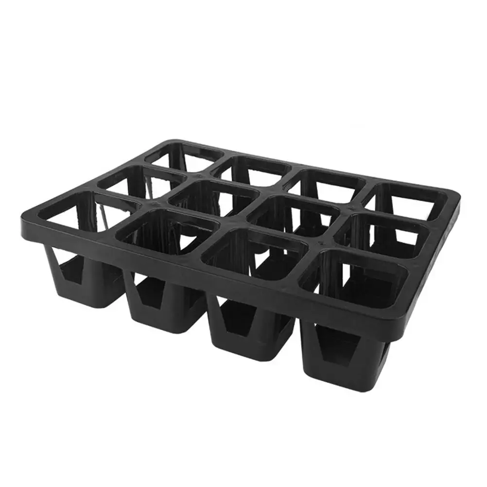 3Pcs Succulent Flower Pot Trays Durable Plastic Planter Boxes 12Compartments WaterStorable Breathable Plant Support Desk
3Pcs Succulent Flower Pot Trays Durable Plastic Planter Boxes 12Compartments WaterStorable Breathable Plant Support Desk