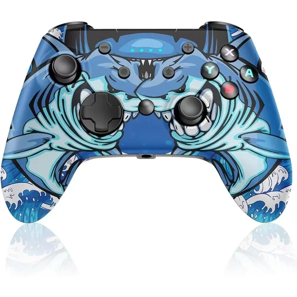 for Switch Pro Wireless Bluetooth Game Controller Suitable for Switch PC Android Six-axis Dual Vibration Controller Gamepads 
for Switch Pro Wireless Bluetooth Game Controller Suitable for Switch PC Android Six-axis Dual Vibration Controller Gamepads