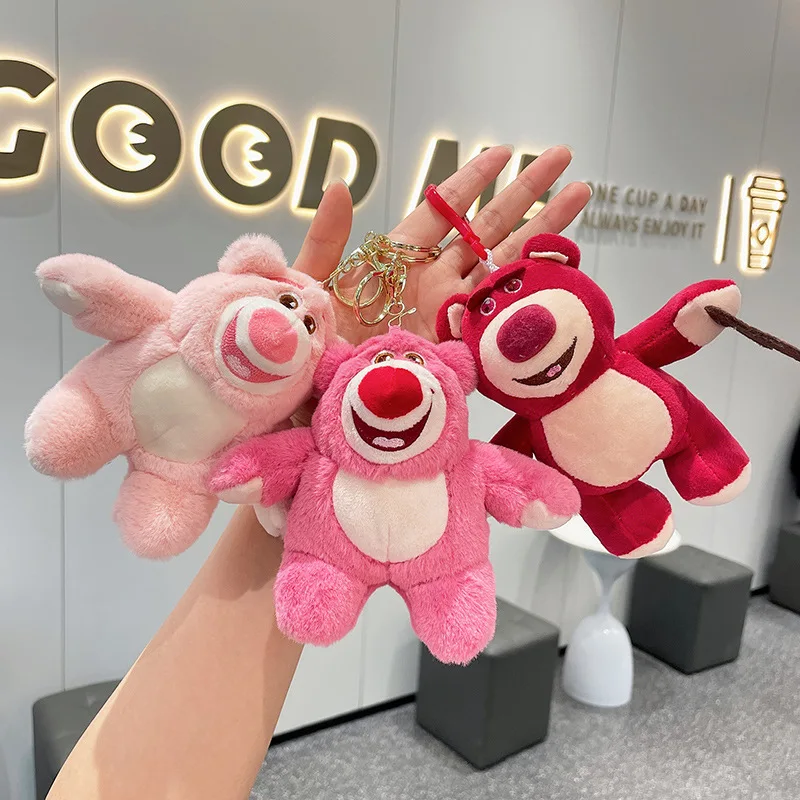 Disney Strawberry Bear Cartoon Plush Pendant Doll Doll Doll Bag Keychain Plush Toy Girl Gift
Disney Strawberry Bear Cartoon Plush Pendant Doll Doll Doll Bag Keychain Plush Toy Girl Gift