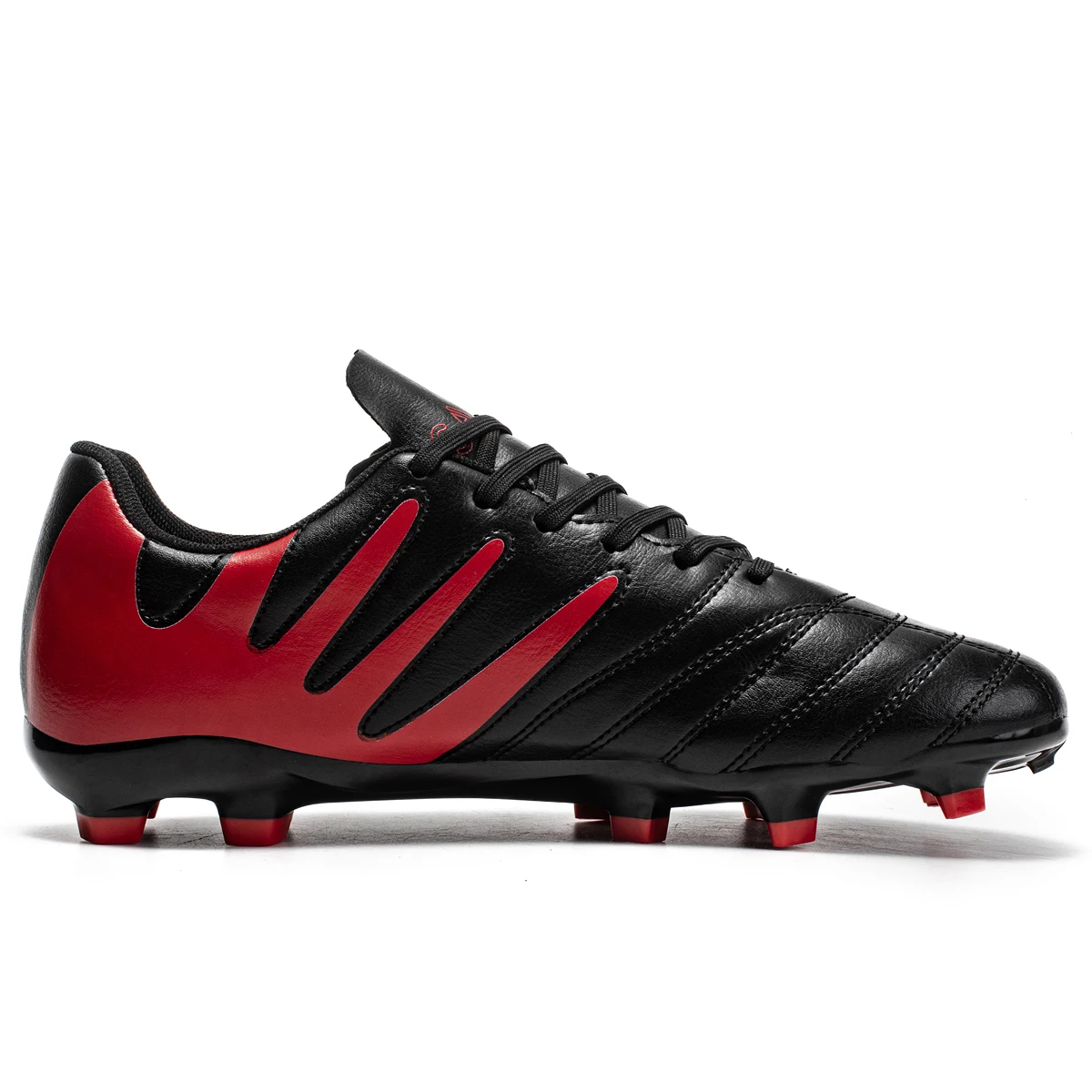 Long Lasting AG FG Soccer Boots Smooth PU Fabric Upper TPU Non-slip Studs Sole Reliable for Professional Training
Long Lasting AG FG Soccer Boots Smooth PU Fabric Upper TPU Non-slip Studs Sole Reliable for Professional Training