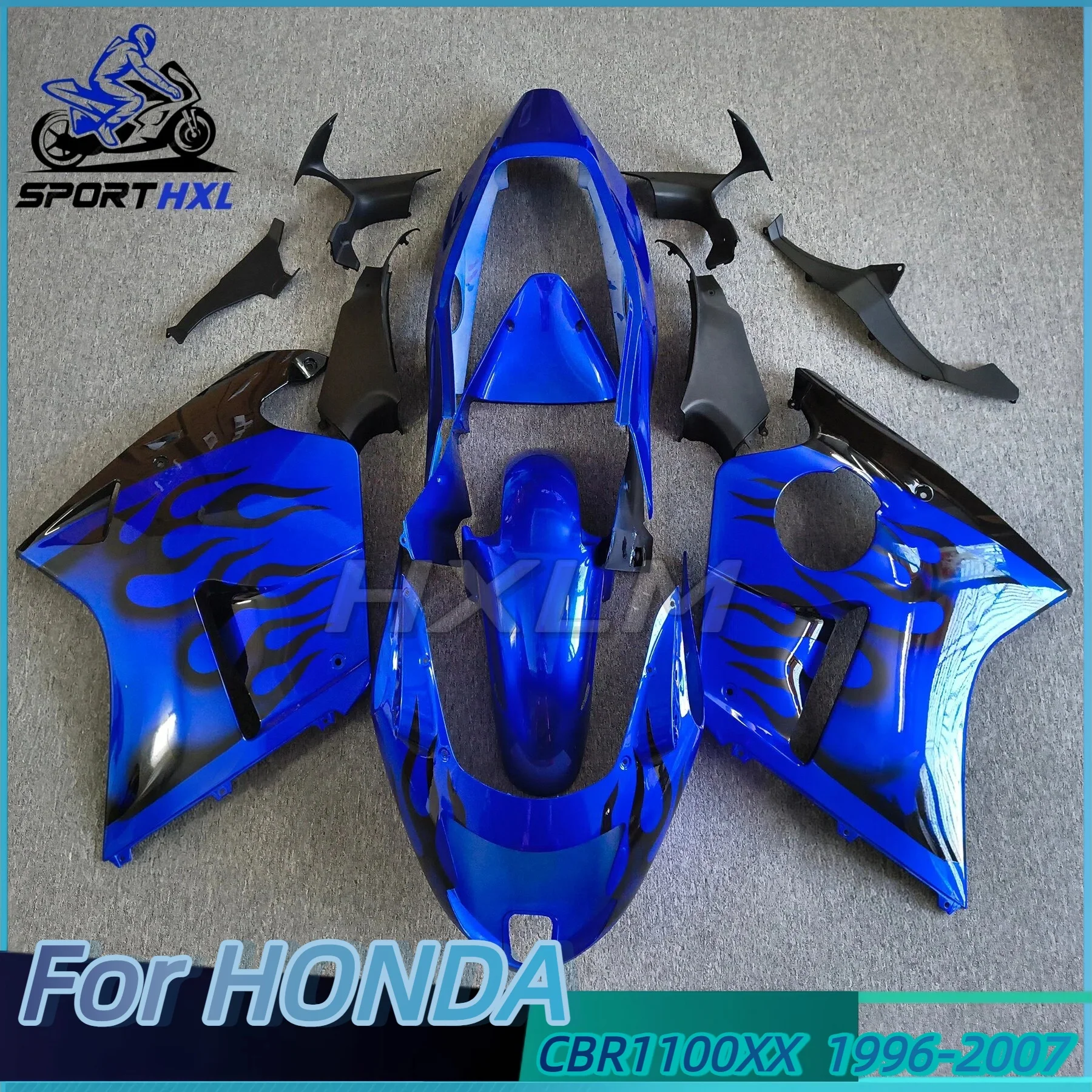 For Honda CBR1100XX CBR 1100XX Super Blackbird 1997 1998 - 2006 2007 Cowl Plastic Fairing Kit ABS Injection Dark Blue
For Honda CBR1100XX CBR 1100XX Super Blackbird 1997 1998 - 2006 2007 Cowl Plastic Fairing Kit ABS Injection Dark Blue